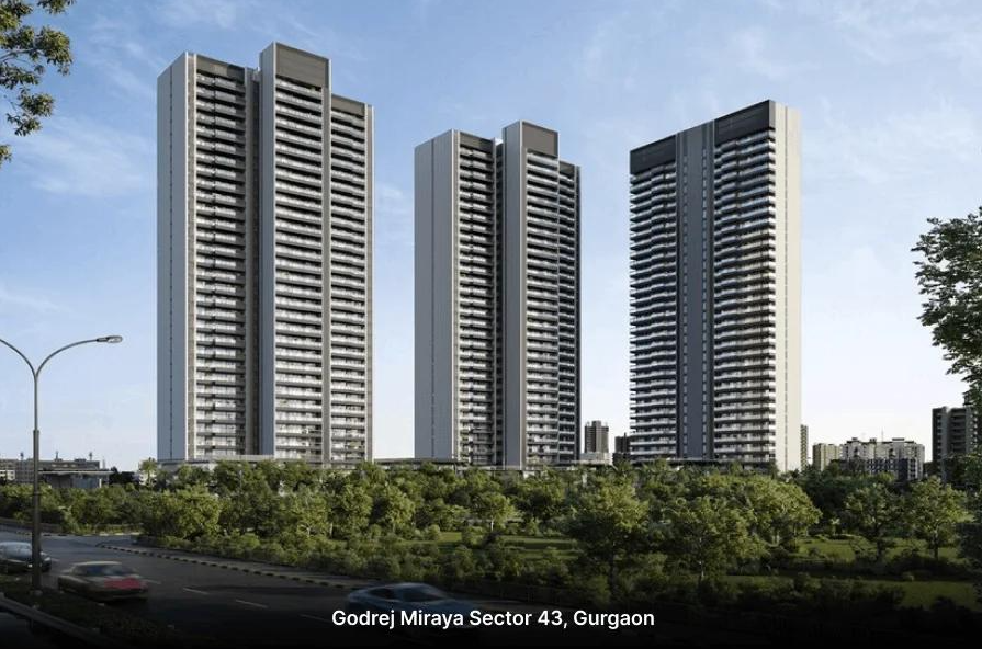 Godrej Miraya Sector 43 Gurgaon towers